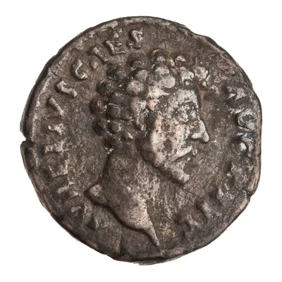 Denarius - Marcus Aurelius VIRTVS COS II; Virtus front