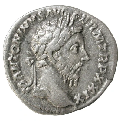 Denarius - Marcus Aurelius and Commodus COMMODVS CAES AVG FIL GERM front