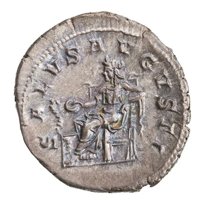 Denarius - Maximinus Thrax SALVS AVGVSTI; Salus back