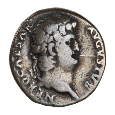 Denarius - Nero CONCORDIA AVGVSTA; Concordia front
