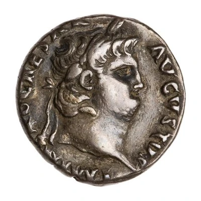 Denarius - Nero IVPPITER CVSTOS; Jupiter front
