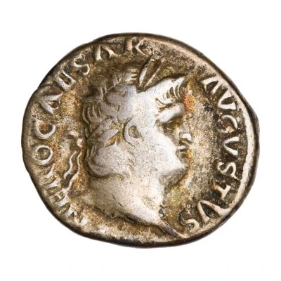 Denarius - Nero SALVS; Salus front