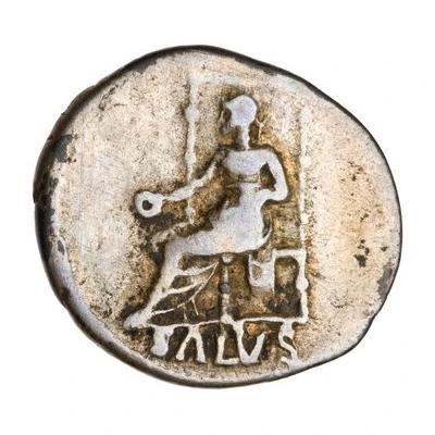 Denarius - Nero SALVS; Salus back