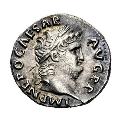 Denarius - Nero SALVS; Salus front
