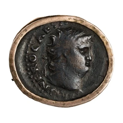 Denarius - Nero SALVS; Salus front