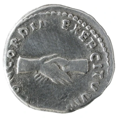 Denarius - Nerva CONCORDIA EXERCITVVM back