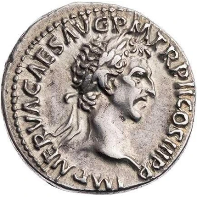 Denarius - Nerva CONCORDIA EXERCITVVM front