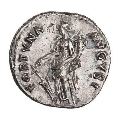 Denarius - Nerva FORTVNA AVGVST; Fortuna back