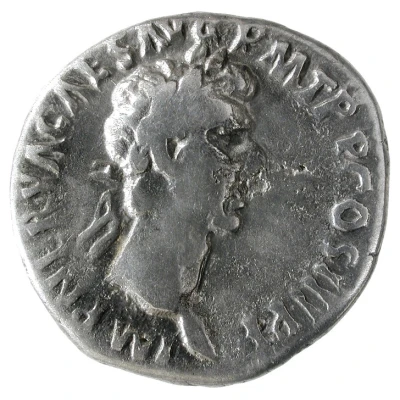 Denarius - Nerva FORTVNA AVGVST; Fortuna front