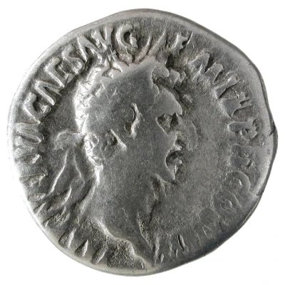 Denarius - Nerva FORTVNA AVGVST; Fortuna front