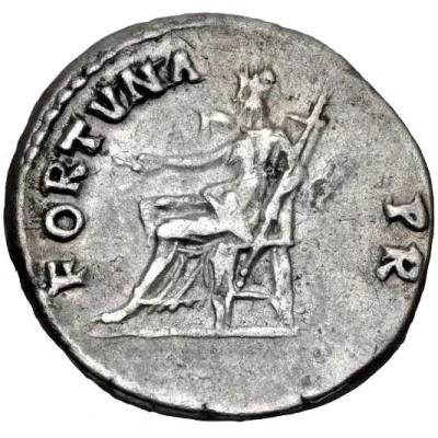 Denarius - Nerva FORTVNA P R; Fortuna back
