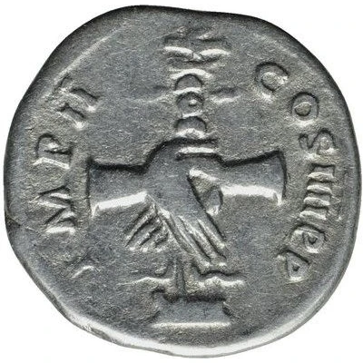 Denarius - Nerva IMP II COS IIII P P back