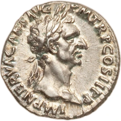 Denarius - Nerva LIBERTAS PVBLICA; Libertas front
