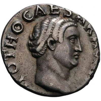 Denarius - Otho CERES AVG; Ceres front