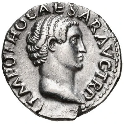 Denarius - Otho PONT MAX; Vesta front