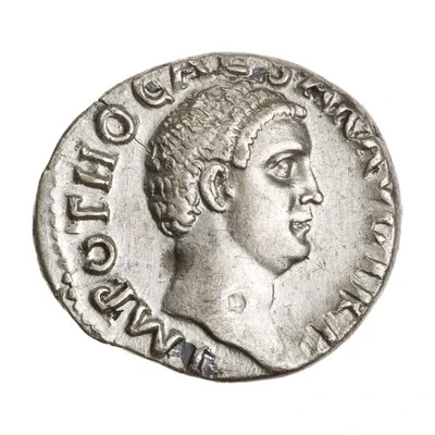 Denarius - Otho SECVRITAS P R; Securitas front