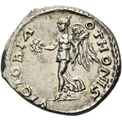 Denarius - Otho VICTORIA OTHONIS; Victory back