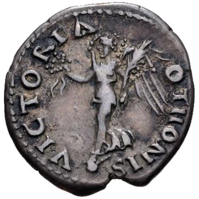 Denarius - Otho VICTORIA OTHONIS; Victory back