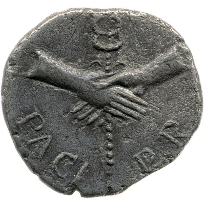 Denarius PACI P R back
