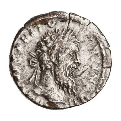 Denarius - Pertinax AEQVIT AVG TR P COS II; Aequitas front