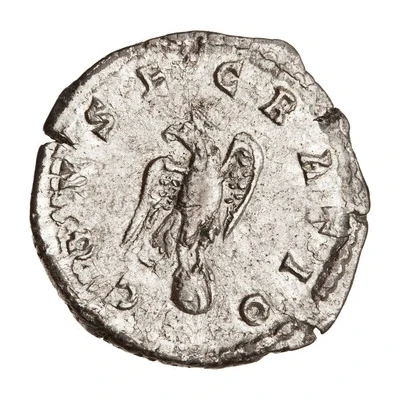 Denarius - Pertinax CONSECRATIO back