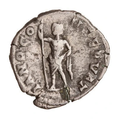 Denarius - Pertinax IANO CONSERVAT; Janus back