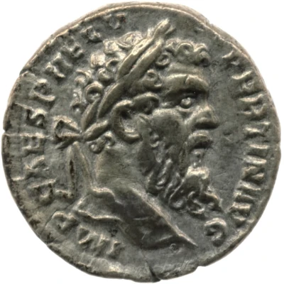 Denarius - Pertinax MENTI LAVDANDAE; Bona Mens front