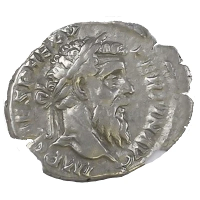 Denarius - Pertinax PROVID DEOR COS II; Providentia front