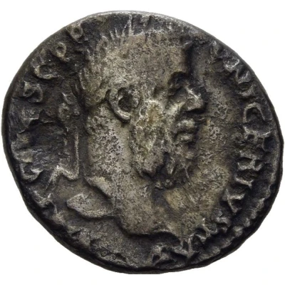 Denarius - Pescennius Niger APOLLINI SANCTO; Apollo front