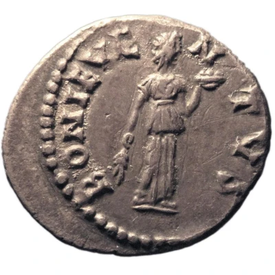 Denarius - Pescennius Niger BONI EVENTVS; Fides back