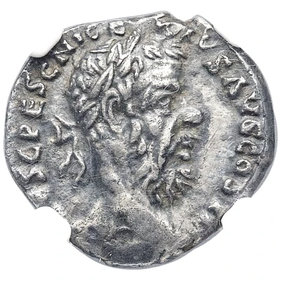 Denarius - Pescennius Niger BONI EVENTVS; Fides front