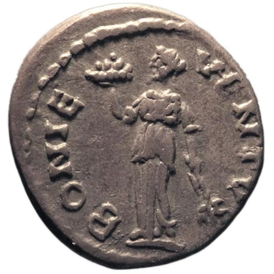 Denarius - Pescennius Niger BONI EVENTVS; Fides back