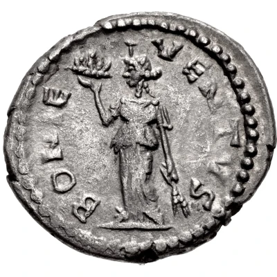 Denarius - Pescennius Niger BONI EVENTVS; Fides back