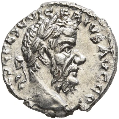 Denarius - Pescennius Niger SAETERNITAS AVS; Antioch front