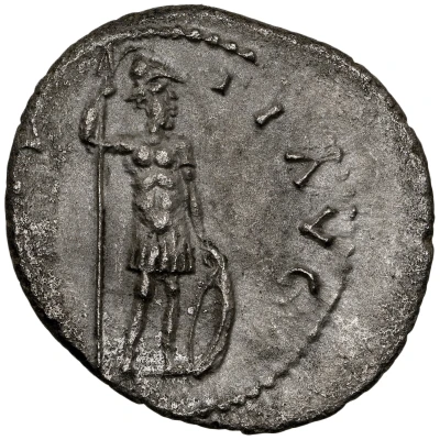 Denarius - Pescennius Niger VIRTVTI AVG; Mars back