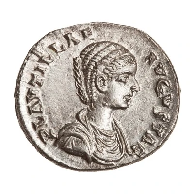 Denarius - Plautilla HILARITAS; Hilaritas front