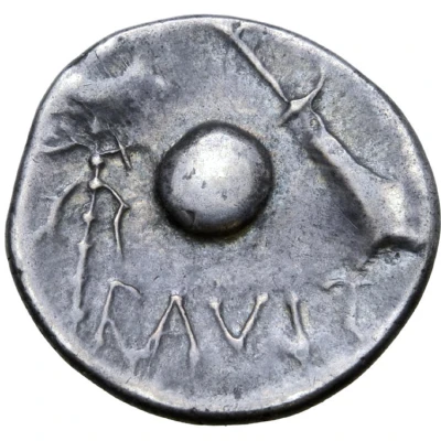 Denarius Roma 50 BC - 1 BC back