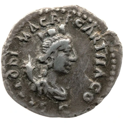 Denarius SICILIA; Medusa; Carthage front