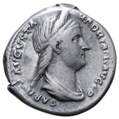 Denarius - Sabina CONCORDIA AVG; Concordia and Spes front