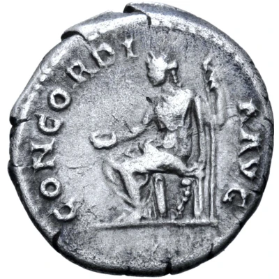 Denarius - Sabina CONCORDIA AVG; Concordia back