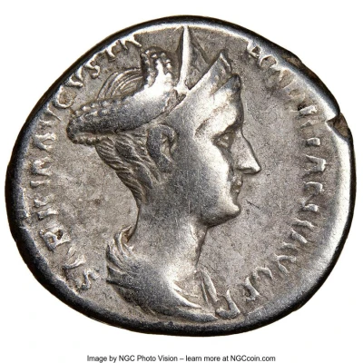 Denarius - Sabina Concordia front