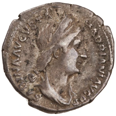 Denarius - Sabina PIETAS AVG; Pietas front