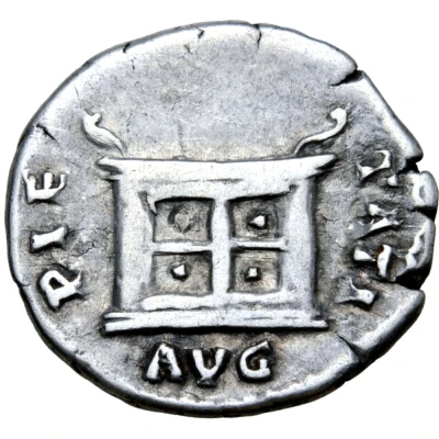 Denarius - Sabina PIETATI AVG back