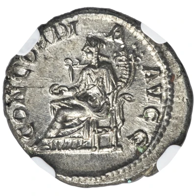 Denarius - Sallustia Orbiana CONCORDIA AVGG; Concordia back