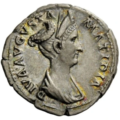 Denarius - Salonia Matidia CONSECRATIO front