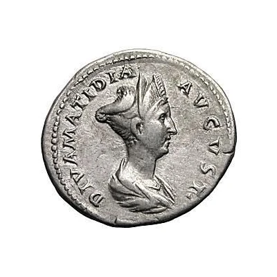 Denarius - Salonia Matidia CONSECRATIO front
