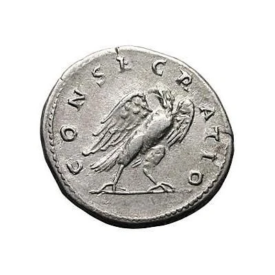 Denarius - Salonia Matidia CONSECRATIO back