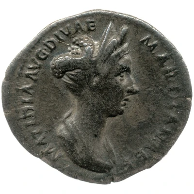 Denarius - Salonia Matidia PIETAS AVG; Pietas front
