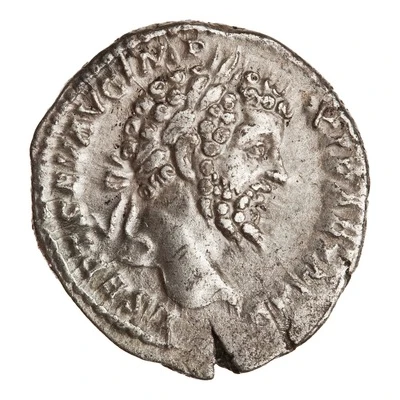 Denarius - Septimius Severus AEQVITATI AVGG; Aequitas front