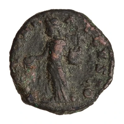 Denarius - Septimius Severus APOLLINI AVGVSTO; Apollo back